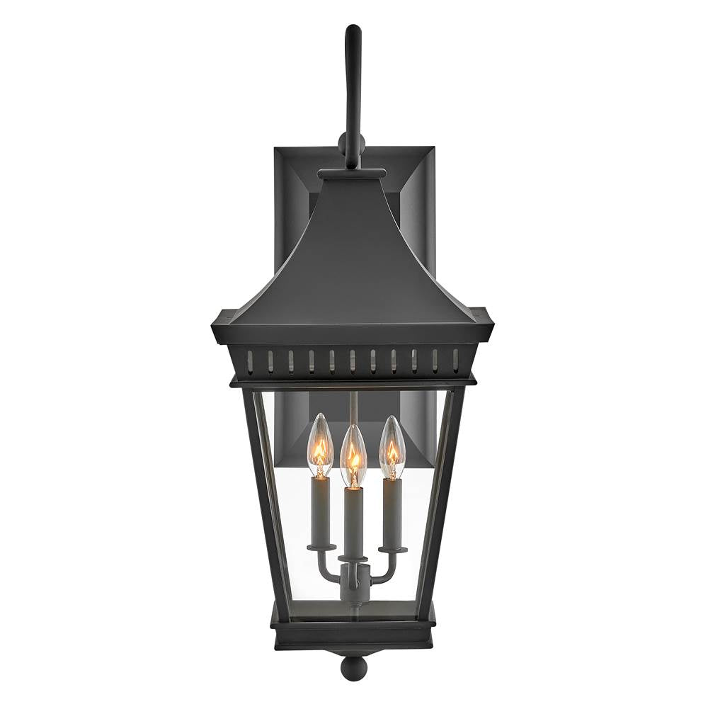 Hinkley Lighting 27094MB Museum Black Large Wall Mount Lantern Image 8