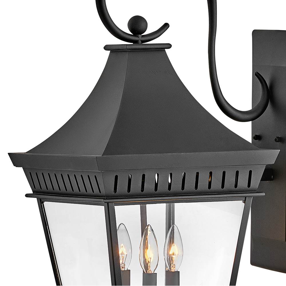 Hinkley Lighting 27094MB Museum Black Large Wall Mount Lantern Image 6