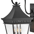 Hinkley Lighting 27094MB Museum Black Large Wall Mount Lantern Image 6