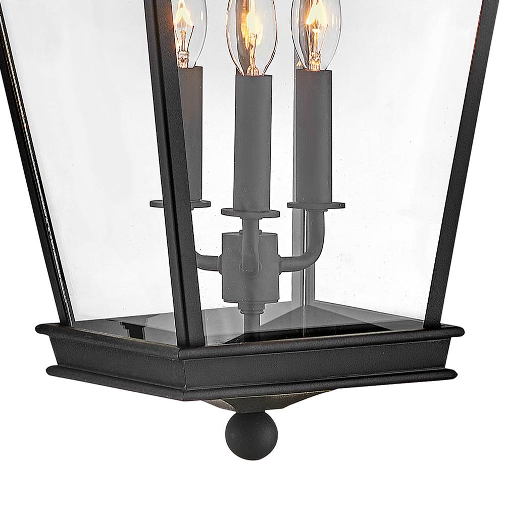 Hinkley Lighting 27094MB Museum Black Large Wall Mount Lantern Image 5