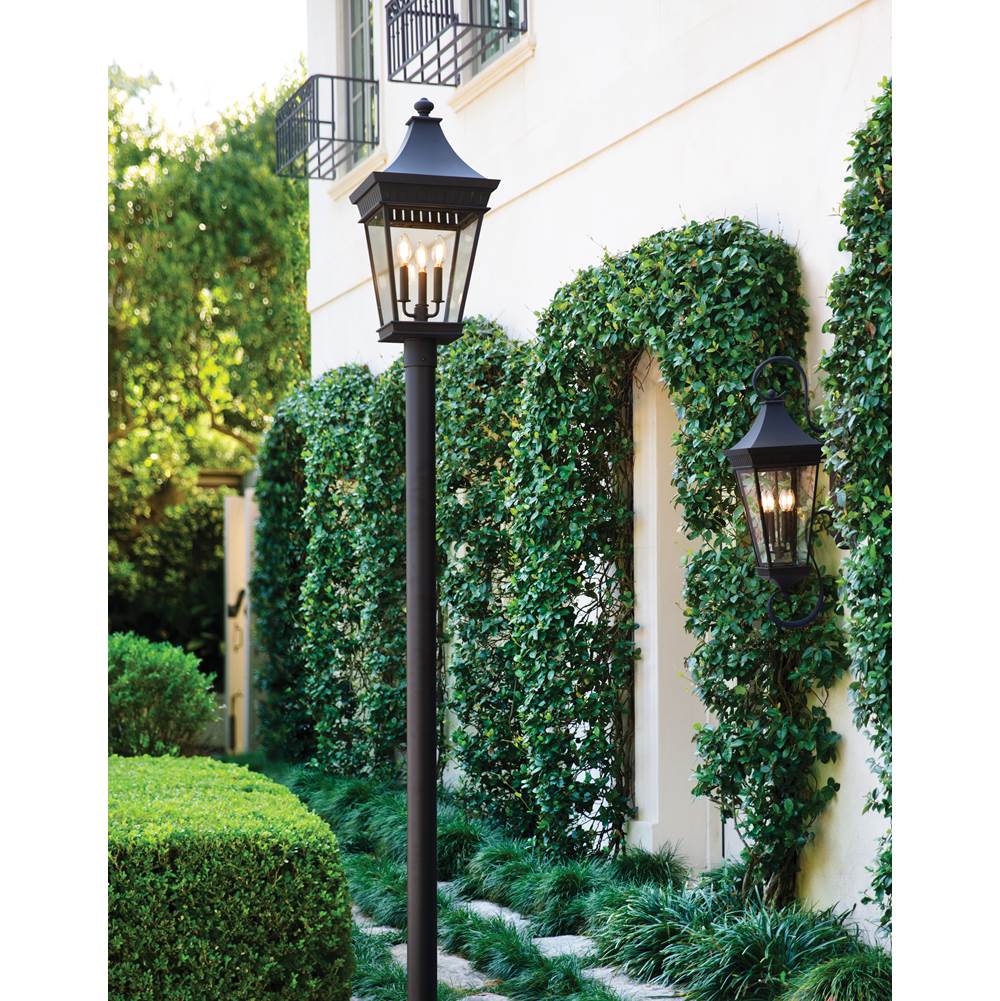 Hinkley Lighting 27094MB Museum Black Large Wall Mount Lantern Image 2