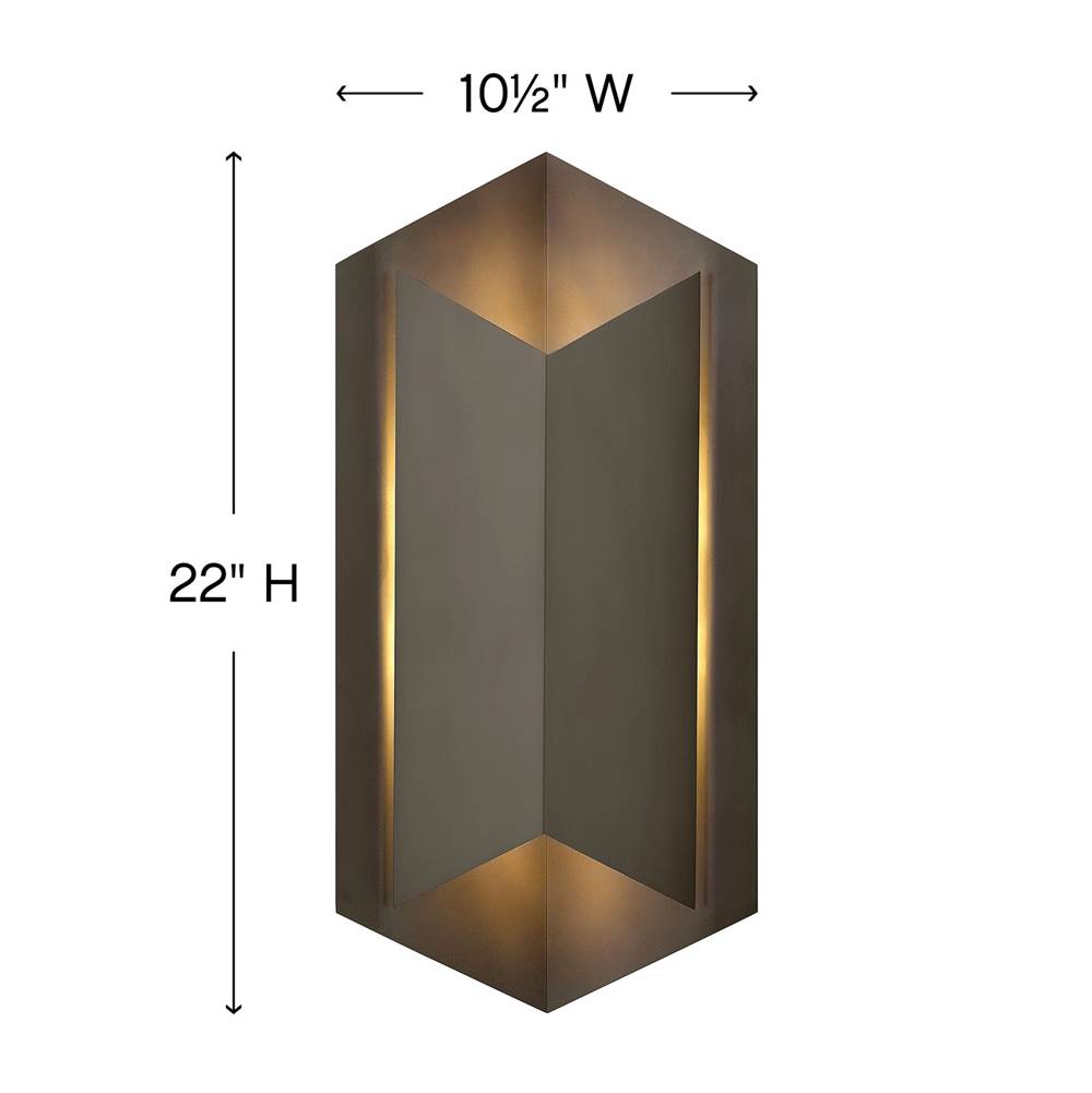 Hinkley Lighting Lex Large Wall Mount Lantern