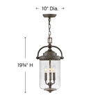 Hinkley Lighting Willoughby Large Hanging Lantern