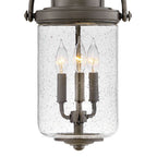 Hinkley Lighting 2752OZ Oil Rubbed Bronze Large Hanging Lantern Image 2