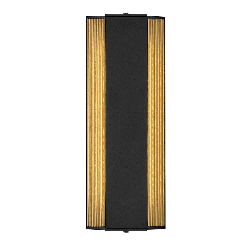Hinkley Lighting 27580BK Black Medium Led Wall Sconce Image 1