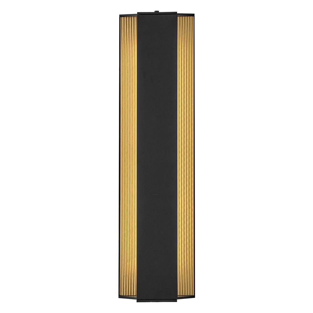 Hinkley Lighting 27584BK Black Large Led Wall Sconce Image 1