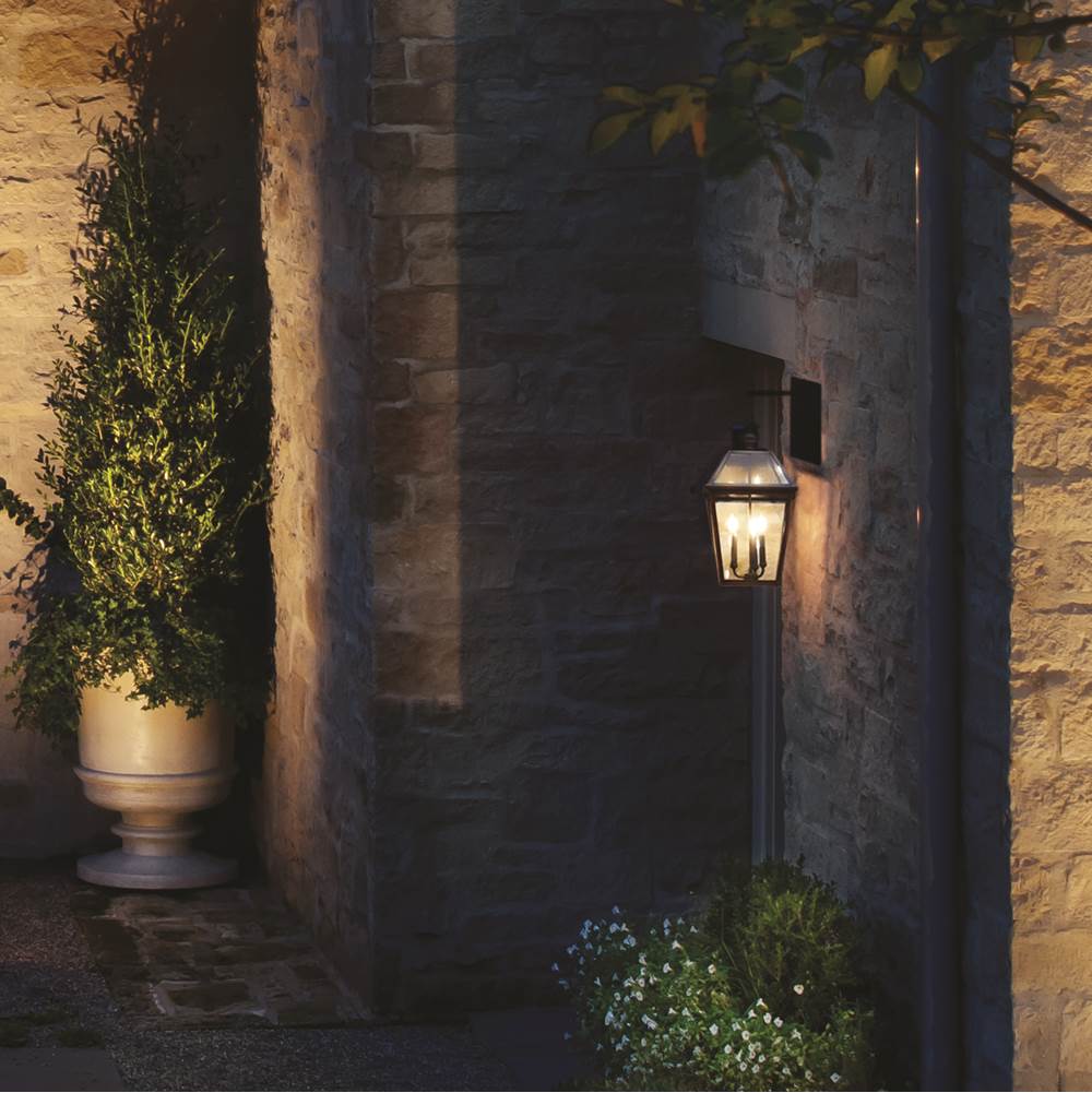 Hinkley Lighting 2775BLB Blackened Brass Large Wall Mount Lantern Image 2