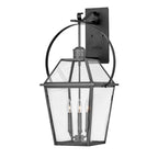 Hinkley Lighting 2778BLB Blackened Brass Medium Wall Mount Lantern Image 1