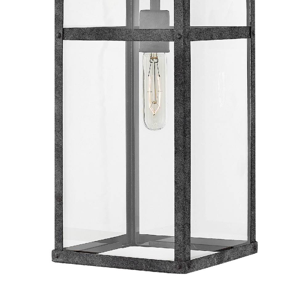 Hinkley Lighting 2802DZ-LL Aged Zinc Medium Hanging Lantern Image 3