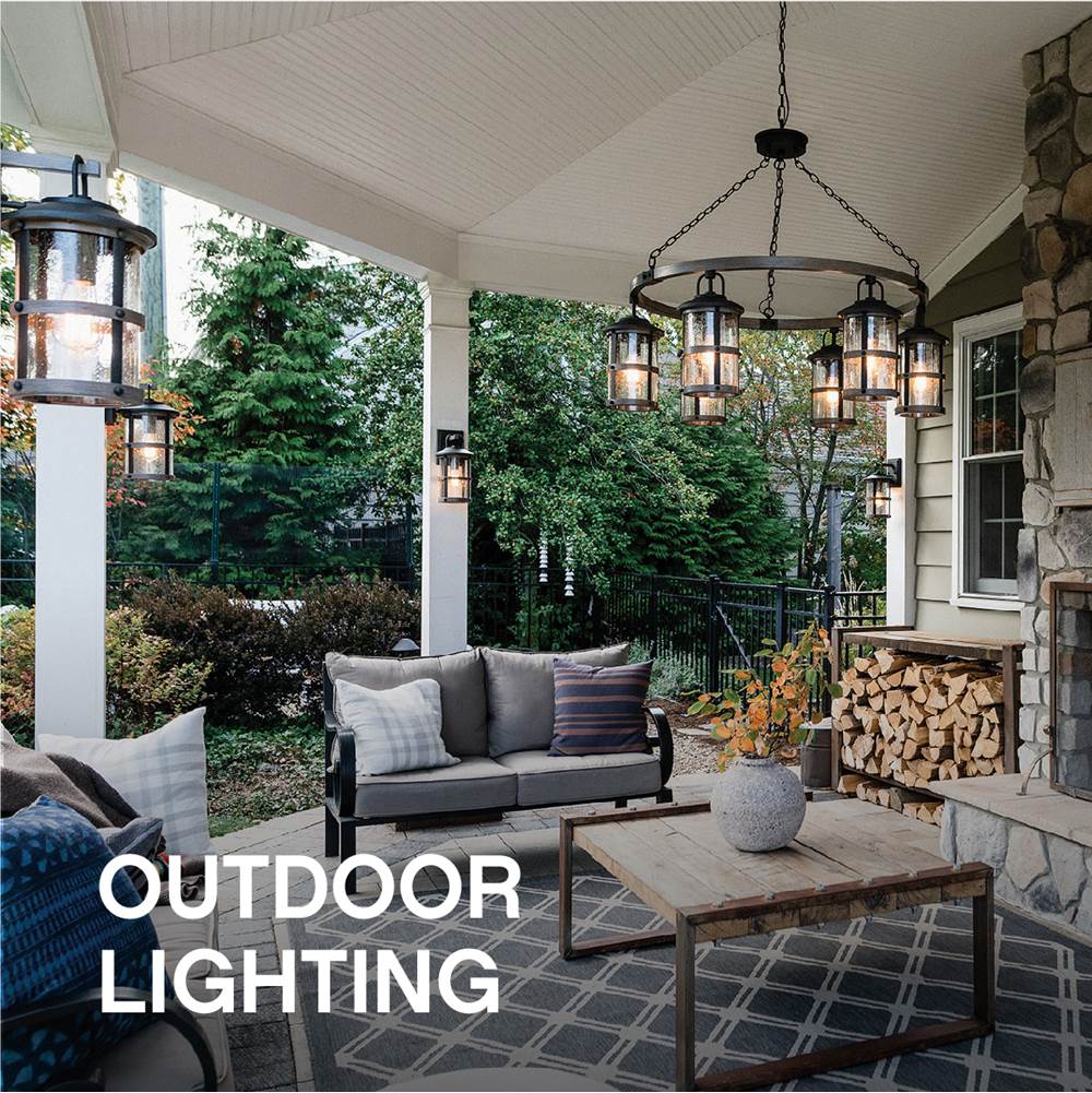 Hinkley Lighting 2802DZ-LL Aged Zinc Medium Hanging Lantern Image 2