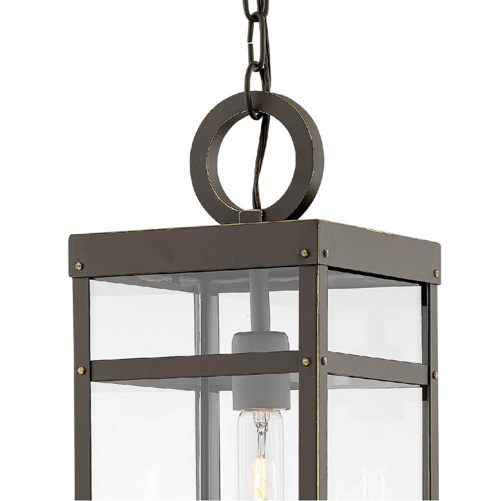 Hinkley Lighting 2802OZ-LL Oil Rubbed Bronze Medium Hanging Lantern Image 4