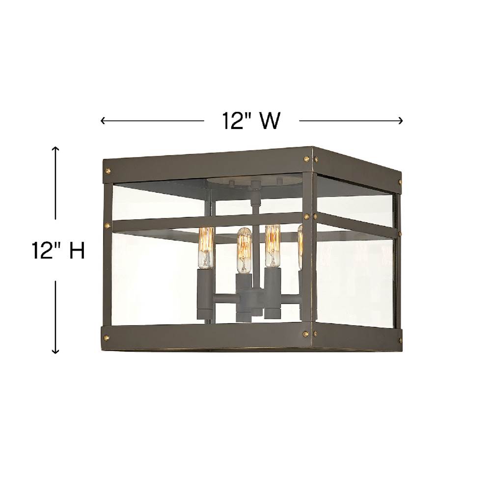 Hinkley Lighting Porter Medium Flush Mount
