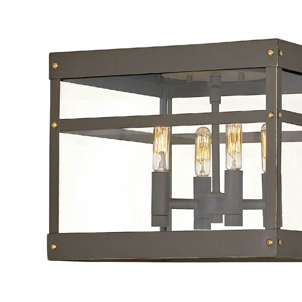 Hinkley Lighting 2803OZ Oil Rubbed Bronze Medium Flush Mount Image 4