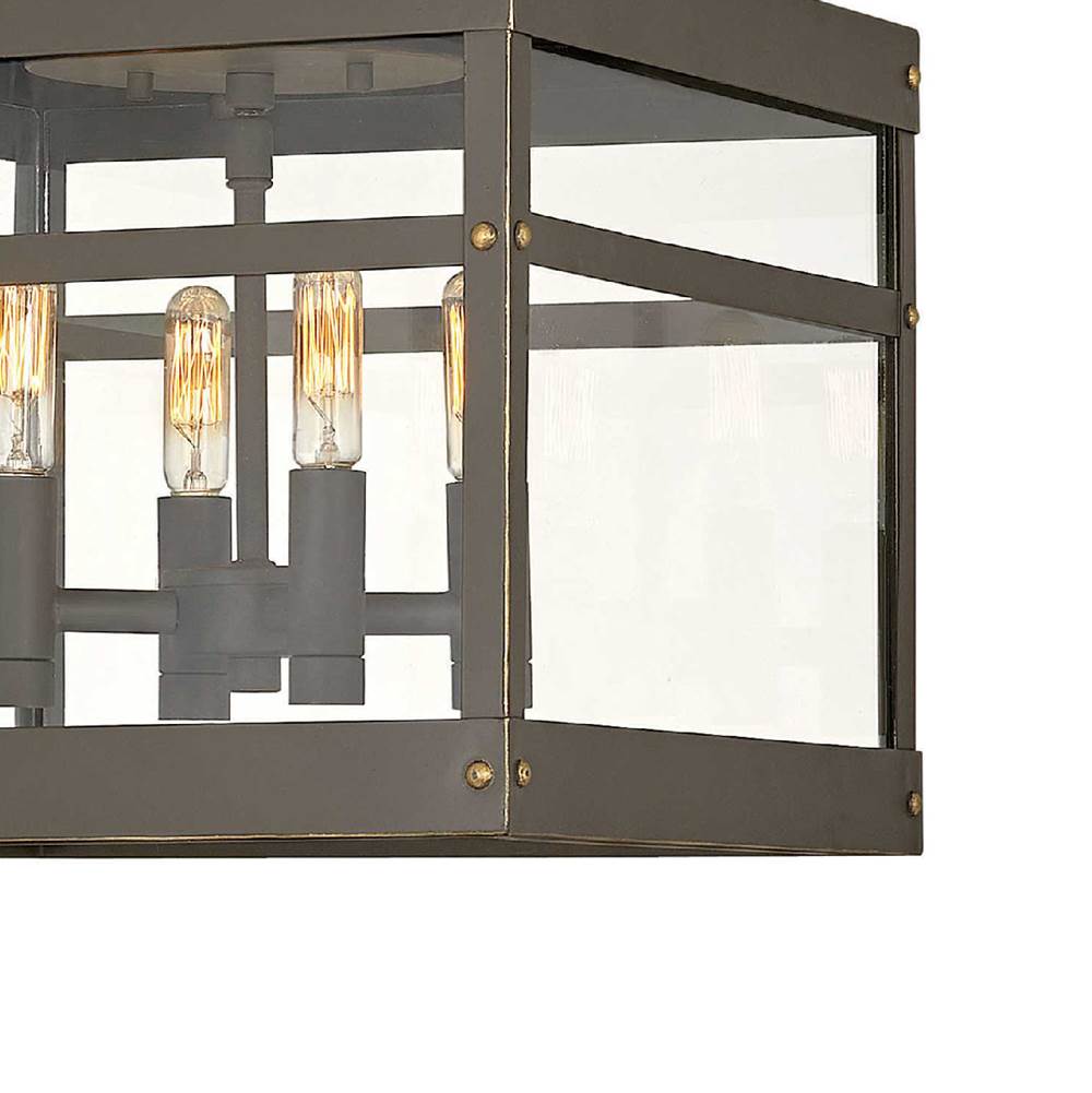 Hinkley Lighting 2803OZ Oil Rubbed Bronze Medium Flush Mount Image 3