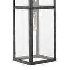 Hinkley Lighting 2804DZ-LL Aged Zinc Medium Wall Mount Lantern Image 4