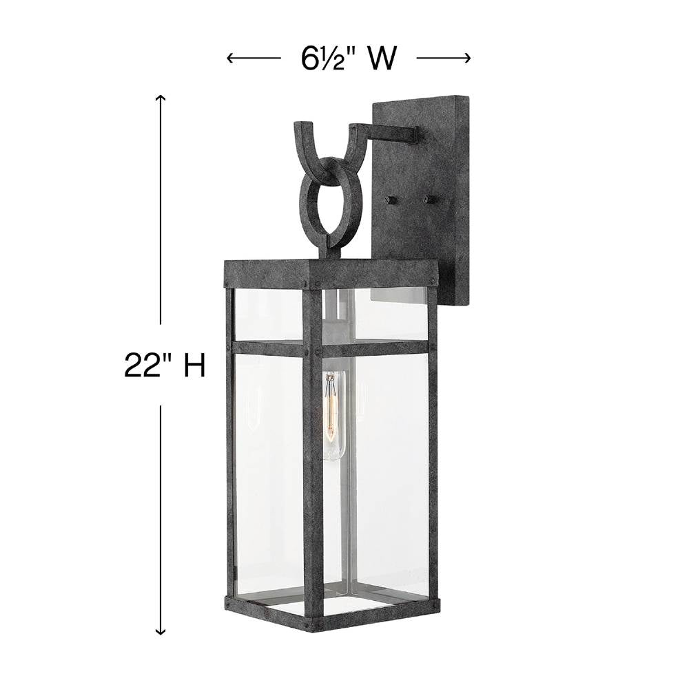 Hinkley Lighting Porter Medium Wall Mount Lantern