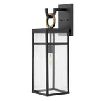 Hinkley Lighting 2805BK-LL Black Large Wall Mount Lantern Image 1