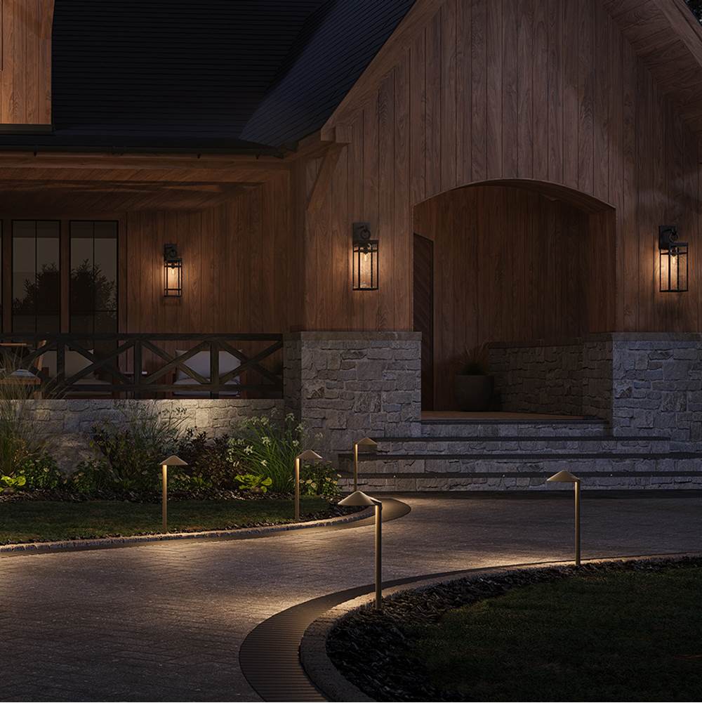 Hinkley Lighting 2805BK-LL Black Large Wall Mount Lantern Image 3