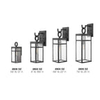 Hinkley Lighting 2805DZ Aged Zinc Large Wall Mount Lantern Image 6