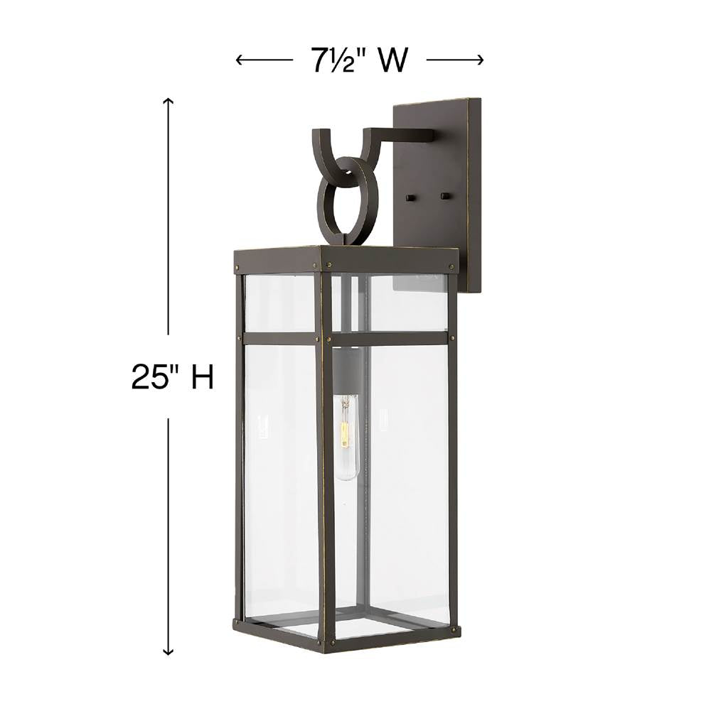Hinkley Lighting Lisa Mcdennon Open Air Large Wall Mount Lantern