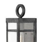 Hinkley Lighting 2806DZ Aged Zinc Extra Small Wall Mount Lantern Image 6