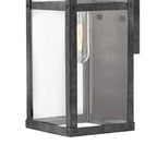 Hinkley Lighting 2806DZ Aged Zinc Extra Small Wall Mount Lantern Image 5