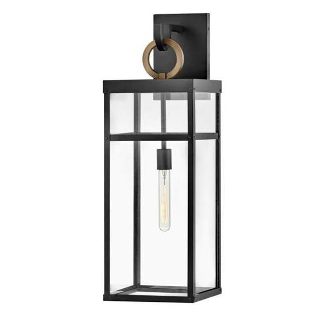 Hinkley Lighting 2807BK-LL Black Extra Large Wall Mount Lantern Image 1