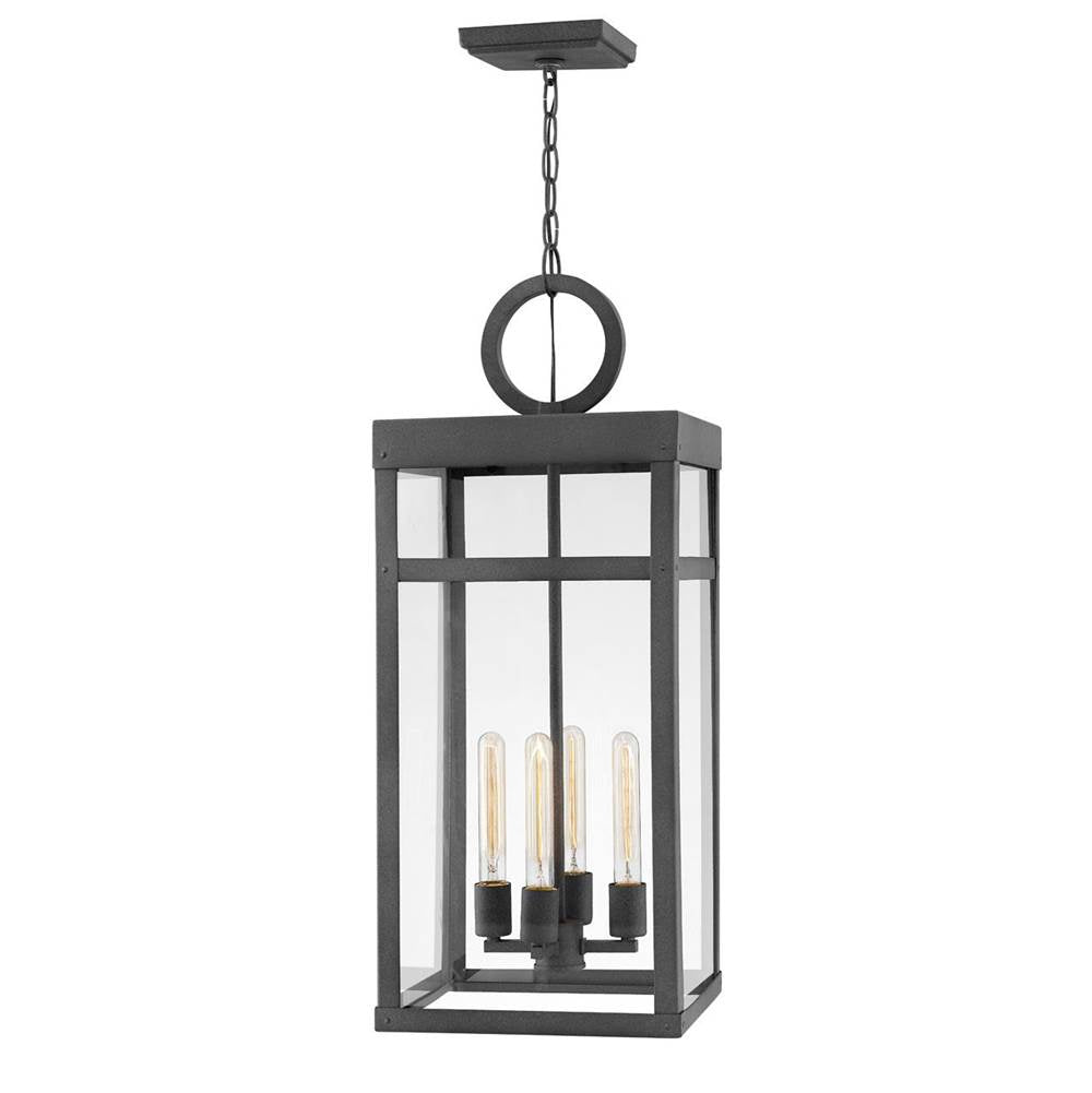 Hinkley Lighting 2808DZ Aged Zinc Large Single Tier Image 1