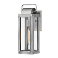 Hinkley Lighting 2840AL-LL Antique Brushed Aluminum Small Wall Mount Lantern Image 1