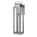 Hinkley Lighting 2845AL Antique Brushed Aluminum Large Wall Mount Lantern Image 1