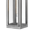 Hinkley Lighting 2845AL Antique Brushed Aluminum Large Wall Mount Lantern Image 3