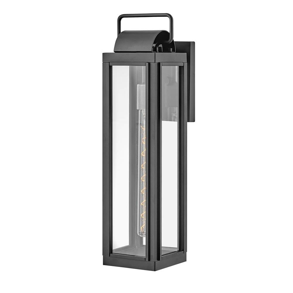 Hinkley Lighting 2845BK Black Large Wall Mount Lantern Image 1