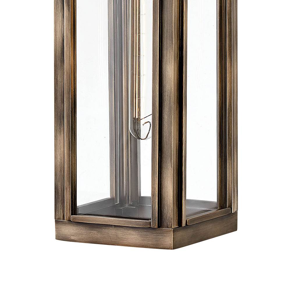 Hinkley Lighting 2845BU-LL Burnished Bronze Large Wall Mount Lantern Image 8