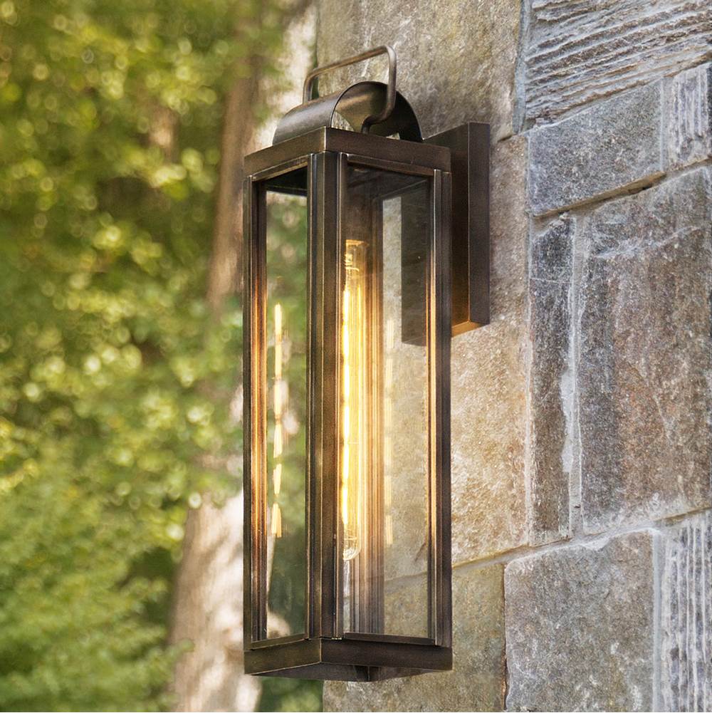 Hinkley Lighting 2845BU-LL Burnished Bronze Large Wall Mount Lantern Image 6