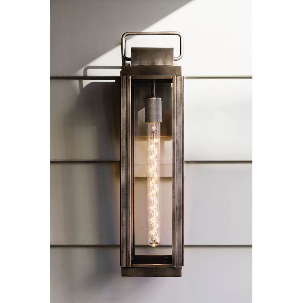 Hinkley Lighting 2845BU-LL Burnished Bronze Large Wall Mount Lantern Image 5