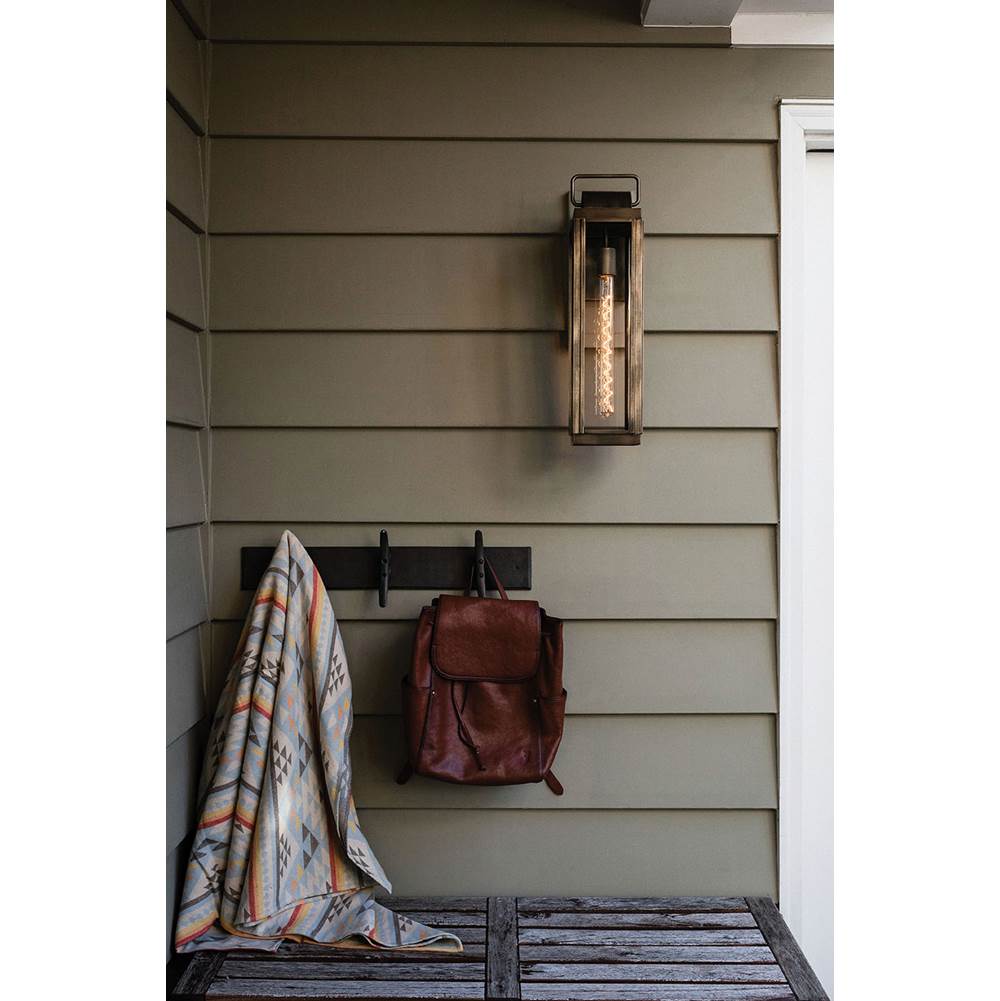 Hinkley Lighting 2845BU-LL Burnished Bronze Large Wall Mount Lantern Image 2