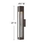 Hinkley Lighting Vapor Medium Wall Mount Lantern