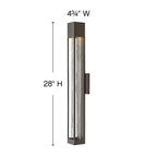 Hinkley Lighting Vapor Large Wall Mount Lantern