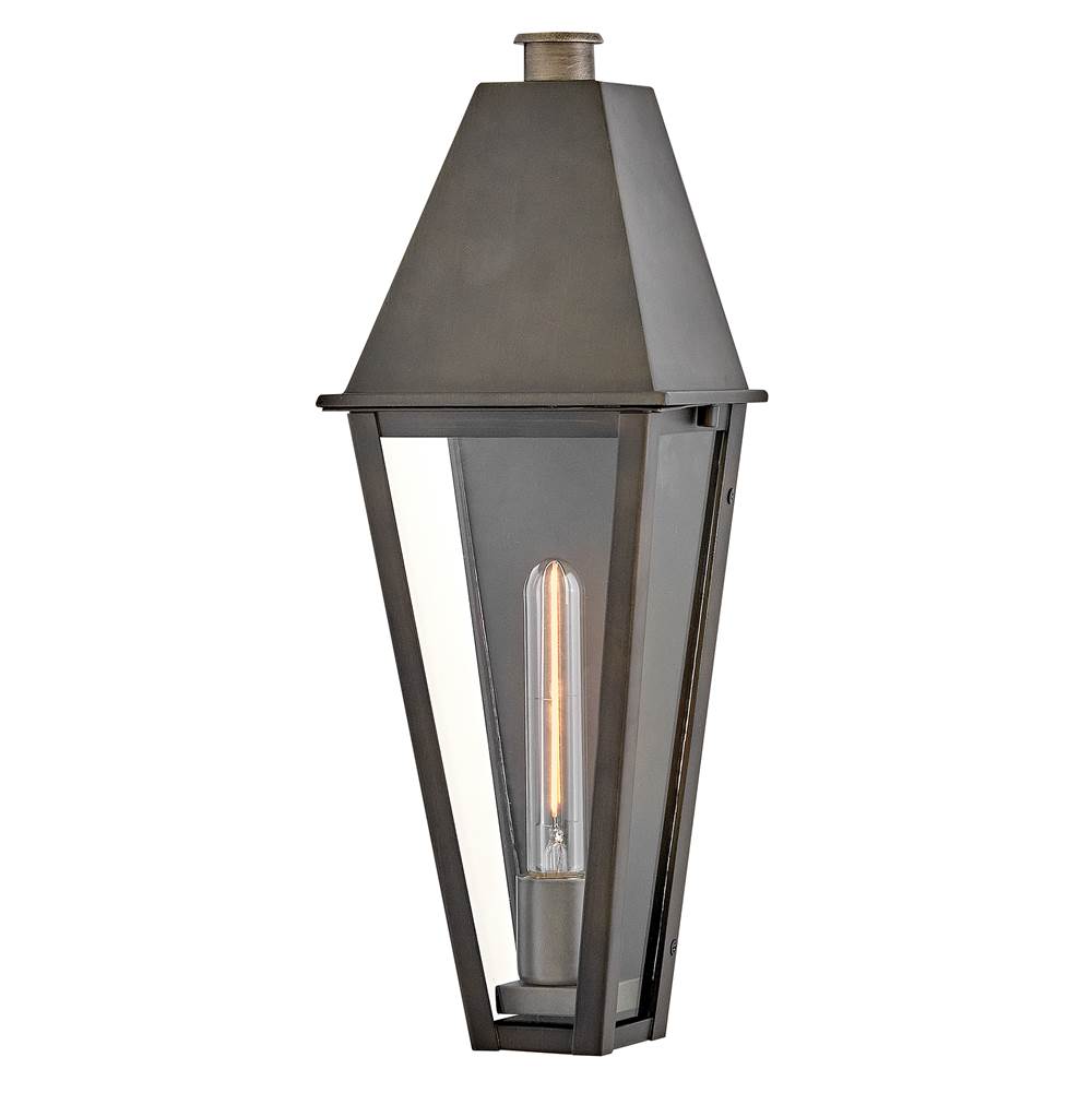 Hinkley Lighting 28866BLB Blackened Brass Medium Wall Mount Lantern Image 1