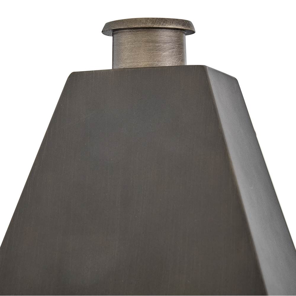 Hinkley Lighting 28866BLB Blackened Brass Medium Wall Mount Lantern Image 4