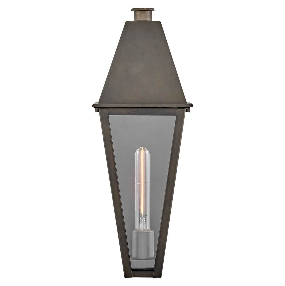 Hinkley Lighting 28866BLB Blackened Brass Medium Wall Mount Lantern Image 2