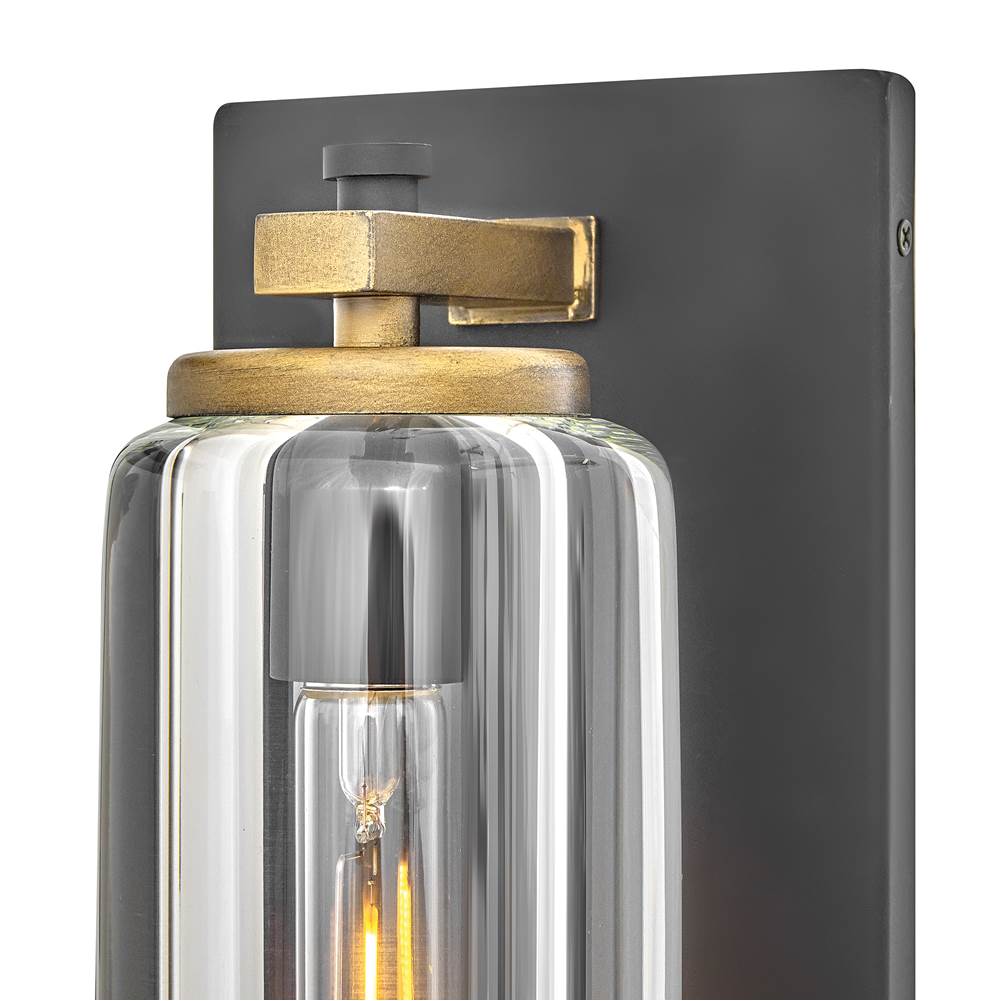 Hinkley Lighting 28925BK-LL Black Large Wall Mount Lantern Image 6