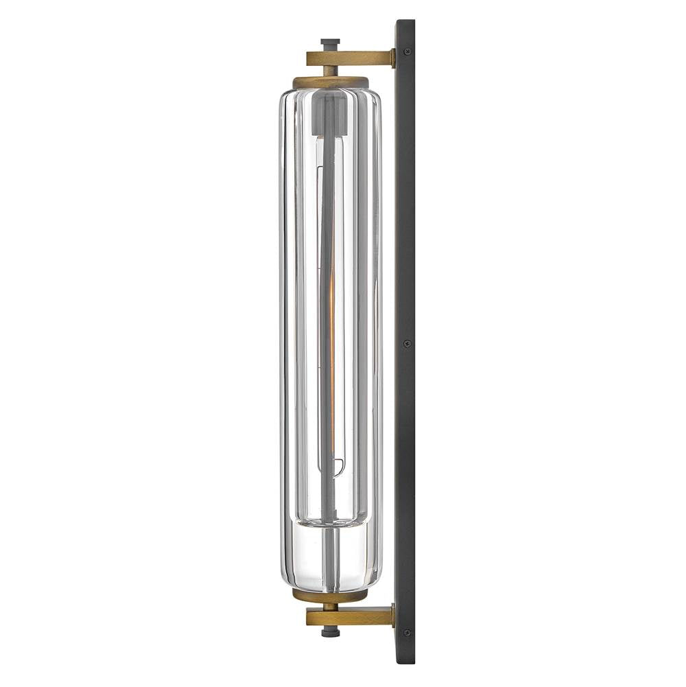 Hinkley Lighting 28925BK-LL Black Large Wall Mount Lantern Image 4