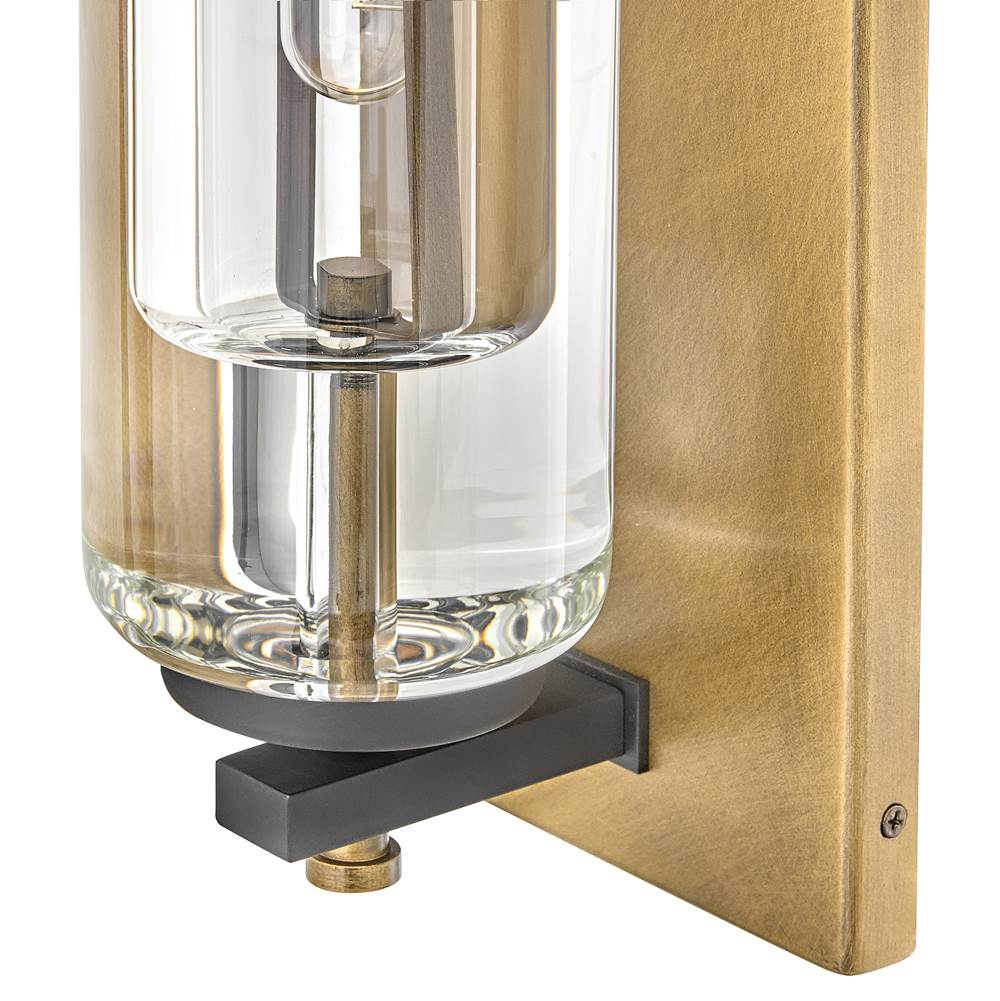 Hinkley Lighting 28925HB-LL Heritage Brass Large Wall Mount Lantern Image 5