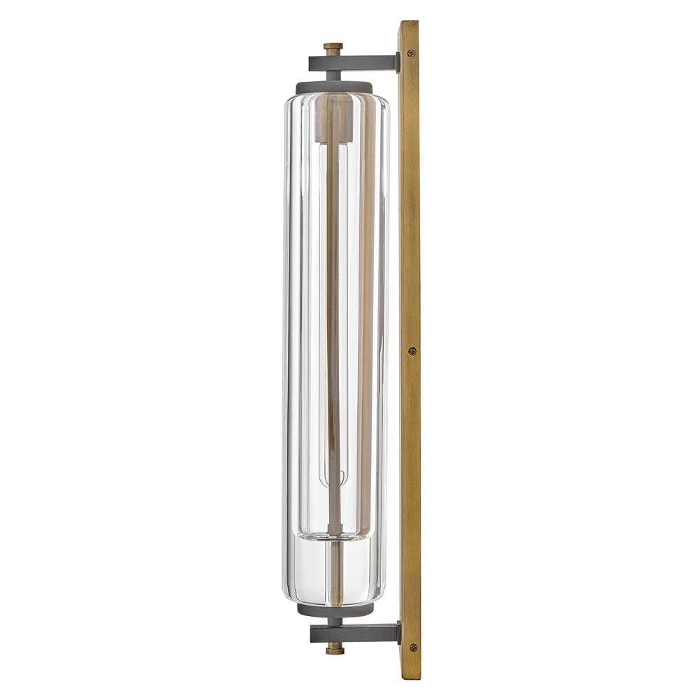 Hinkley Lighting 28925HB-LL Heritage Brass Large Wall Mount Lantern Image 4