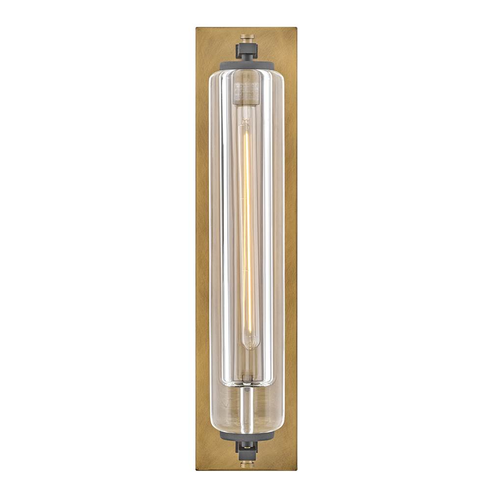 Hinkley Lighting 28925HB-LL Heritage Brass Large Wall Mount Lantern Image 3