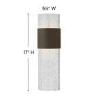 Hinkley Lighting Horizon Medium Wall Mount Lantern