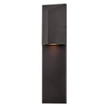 Hinkley Lighting 29005DX-LL Dark Oxidized Brass Large Wall Mount Lantern Image 1