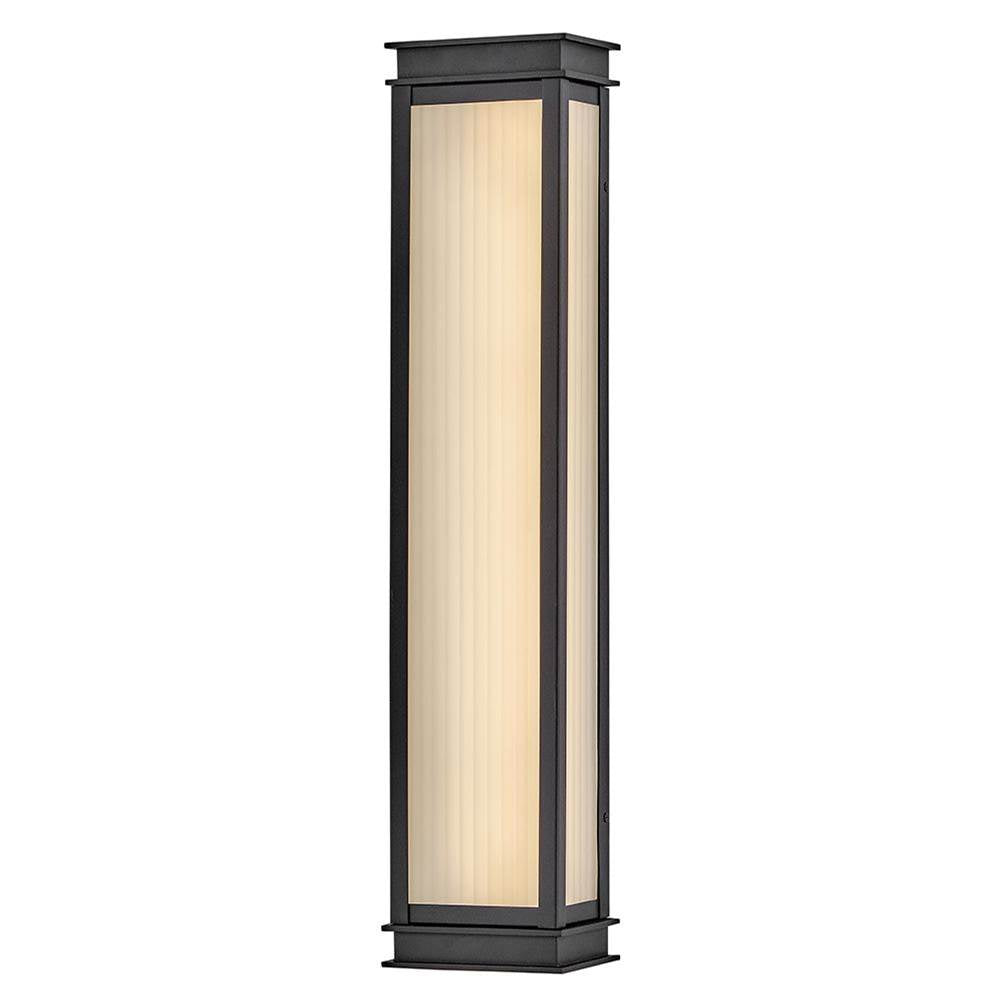 Hinkley Lighting 29015TK Textured Black Large Wall Mount Lantern Image 1