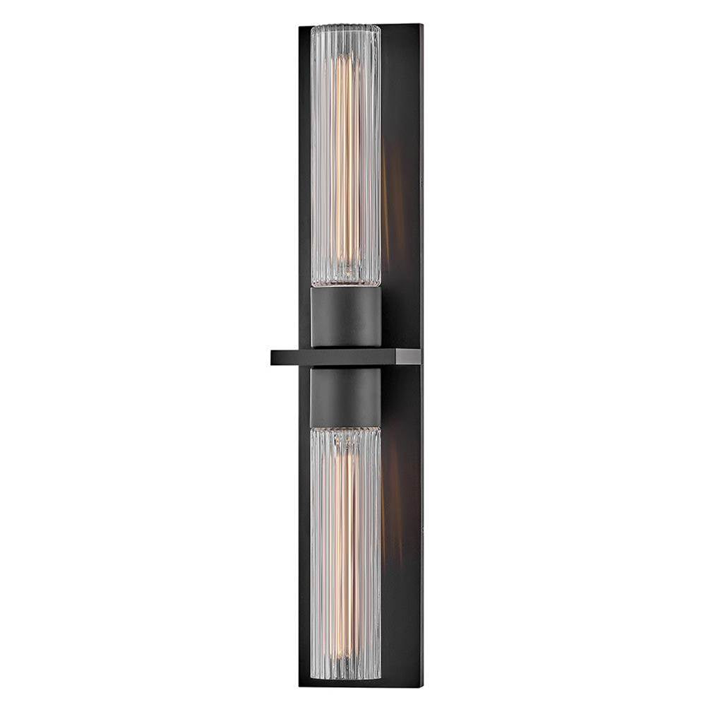 Hinkley Lighting 29035BK Black Large Wall Mount Lantern Image 1